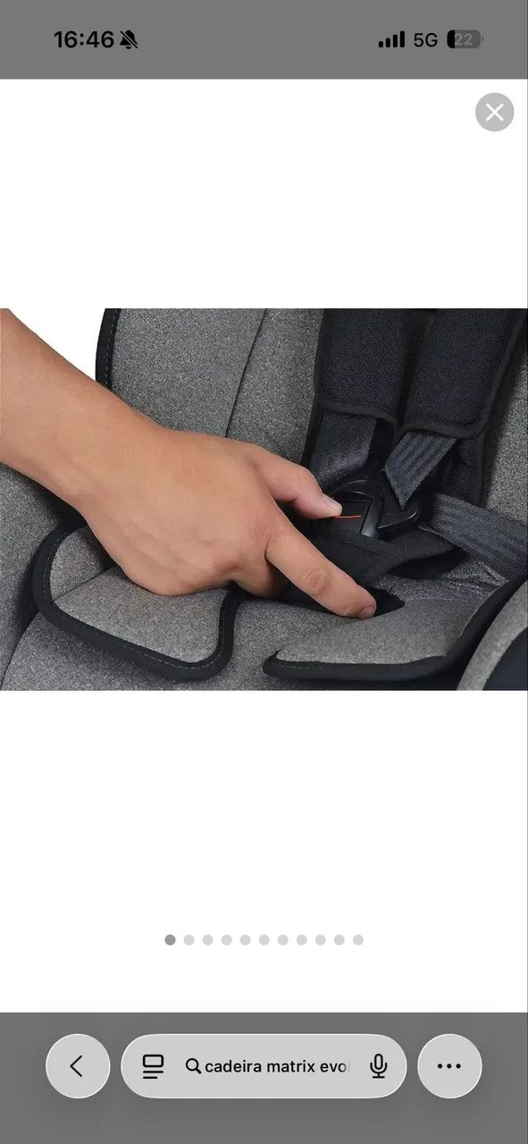 Cadeirinha infantil de Carro Matrix K - Foto 4