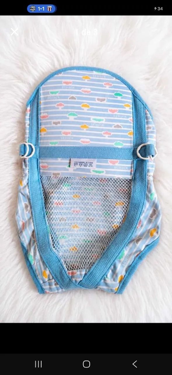 Canguru de bebê Azul