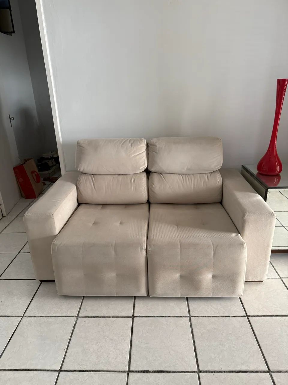 Sofá 2 lugares Retrátil