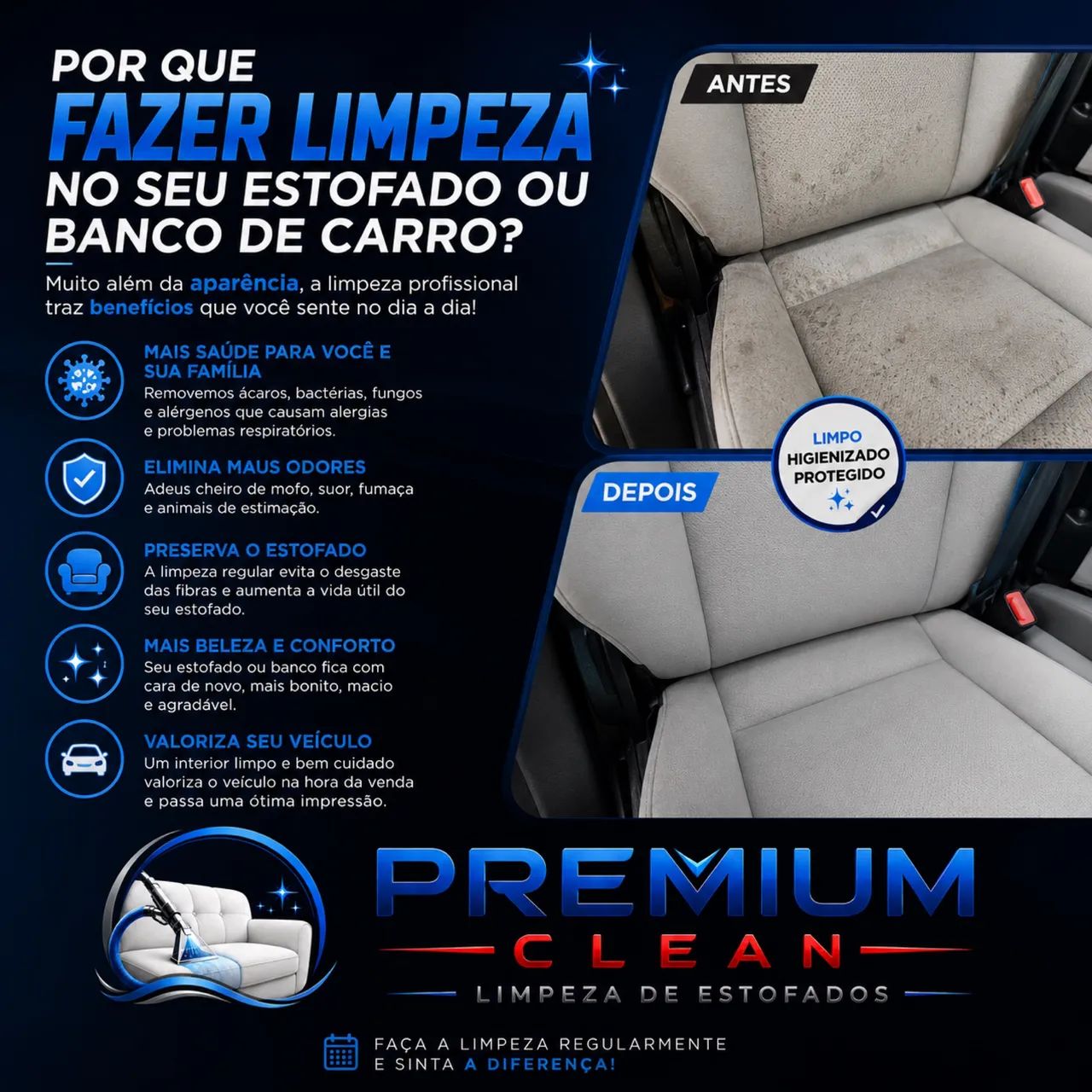 Limpeza de estofados  - Foto 4