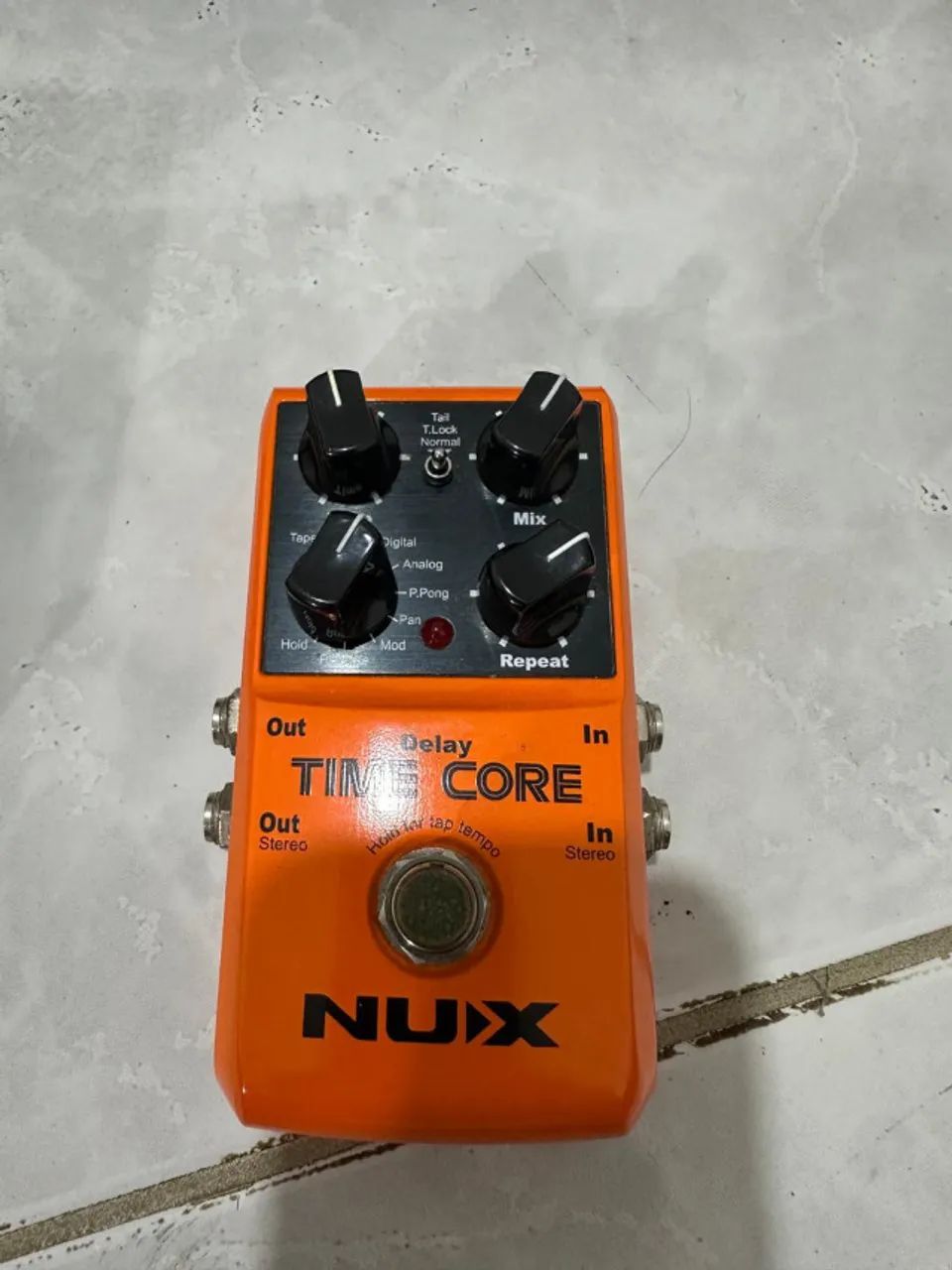 Pedal delay NUX Time Core, com caixa - Foto 3