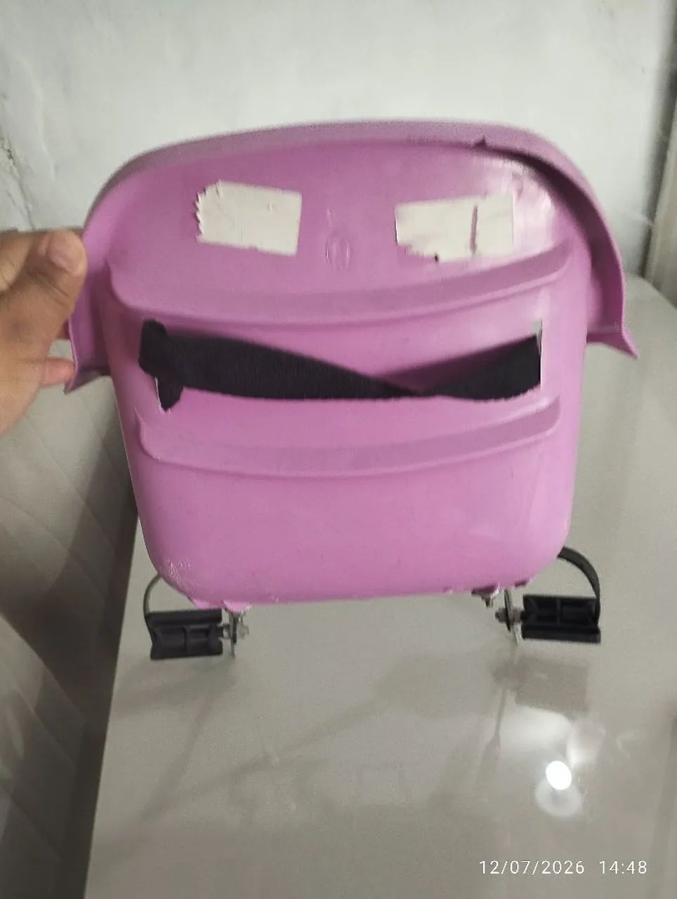 Cadeirinha infantil para bicicleta 
