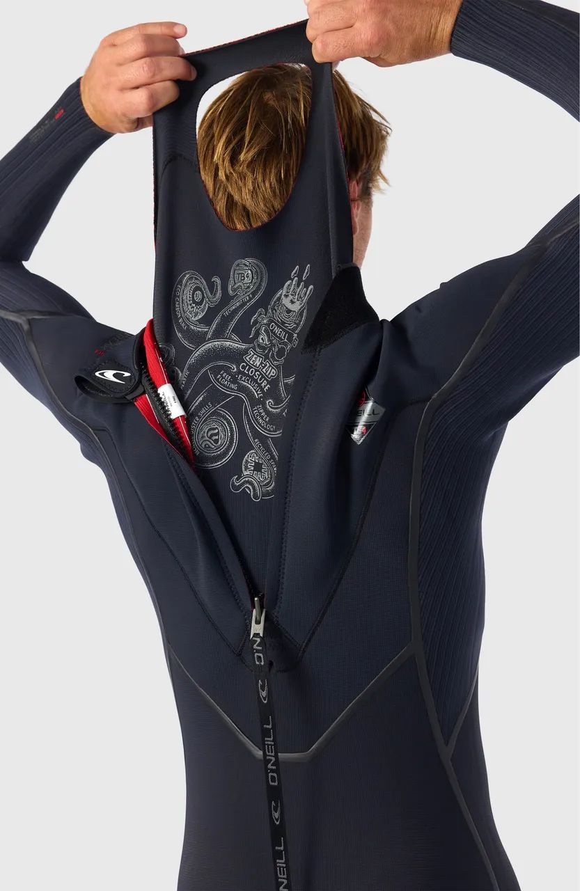 Long John Oneill Hyperfreak Fire (back zip) - Foto 5