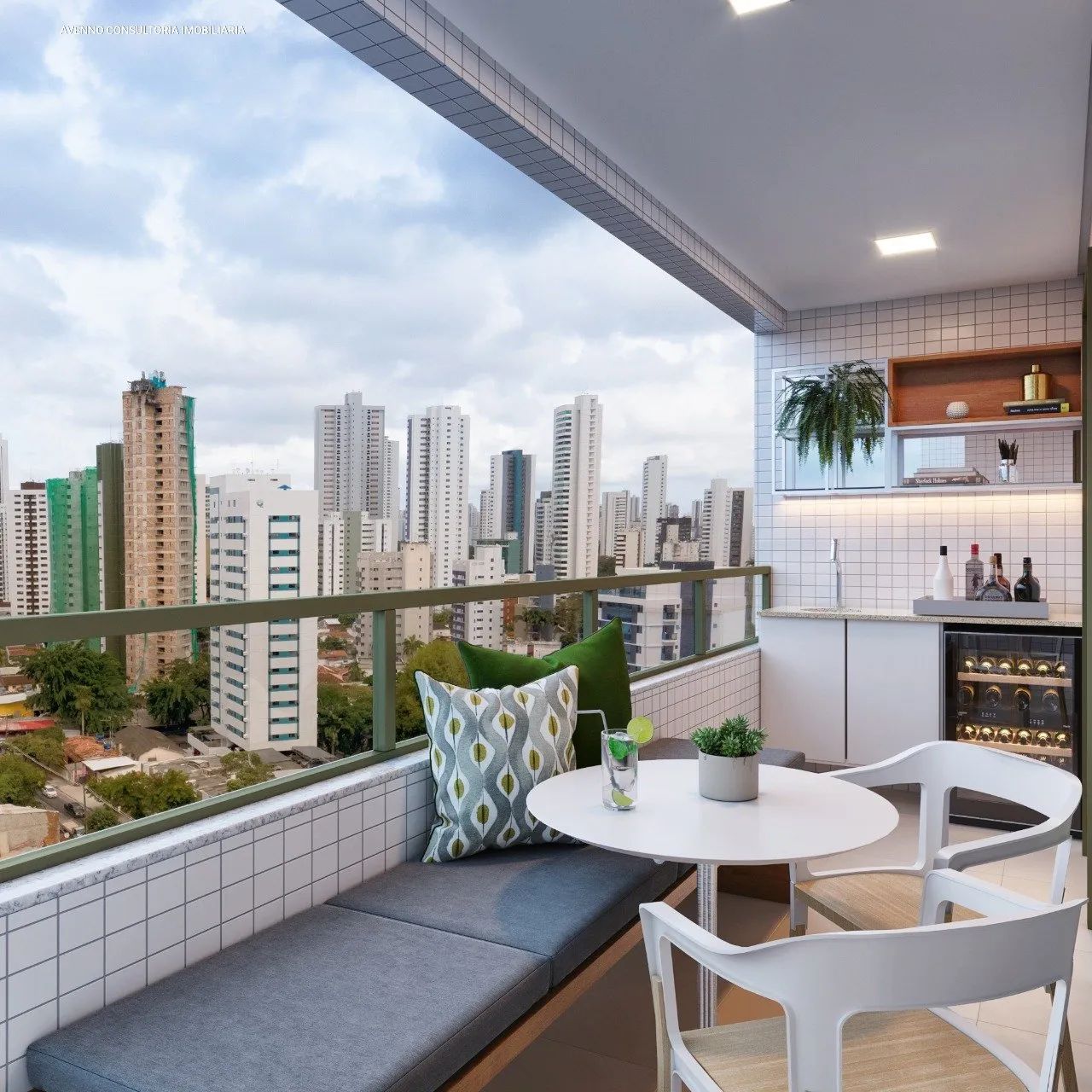 Apartamento ao lado da UFPE com 3 quartos e qualidade Moura Dubeux - Foto 2
