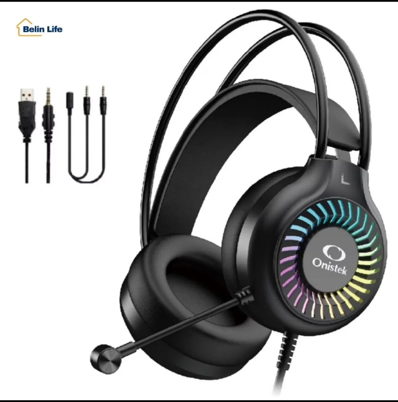 Headset Gamer Onistek RGB 
