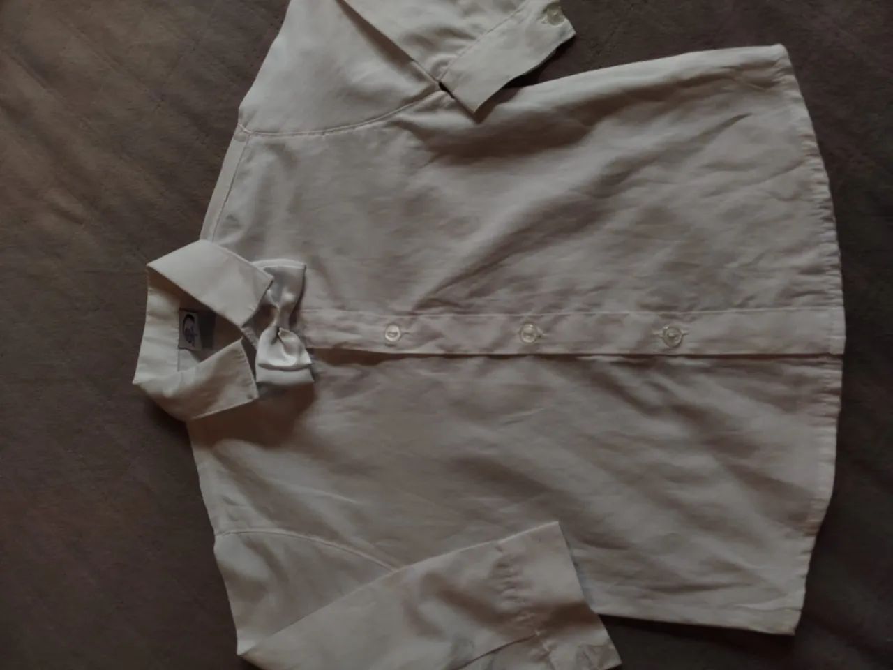 Camisa branca infantil 
