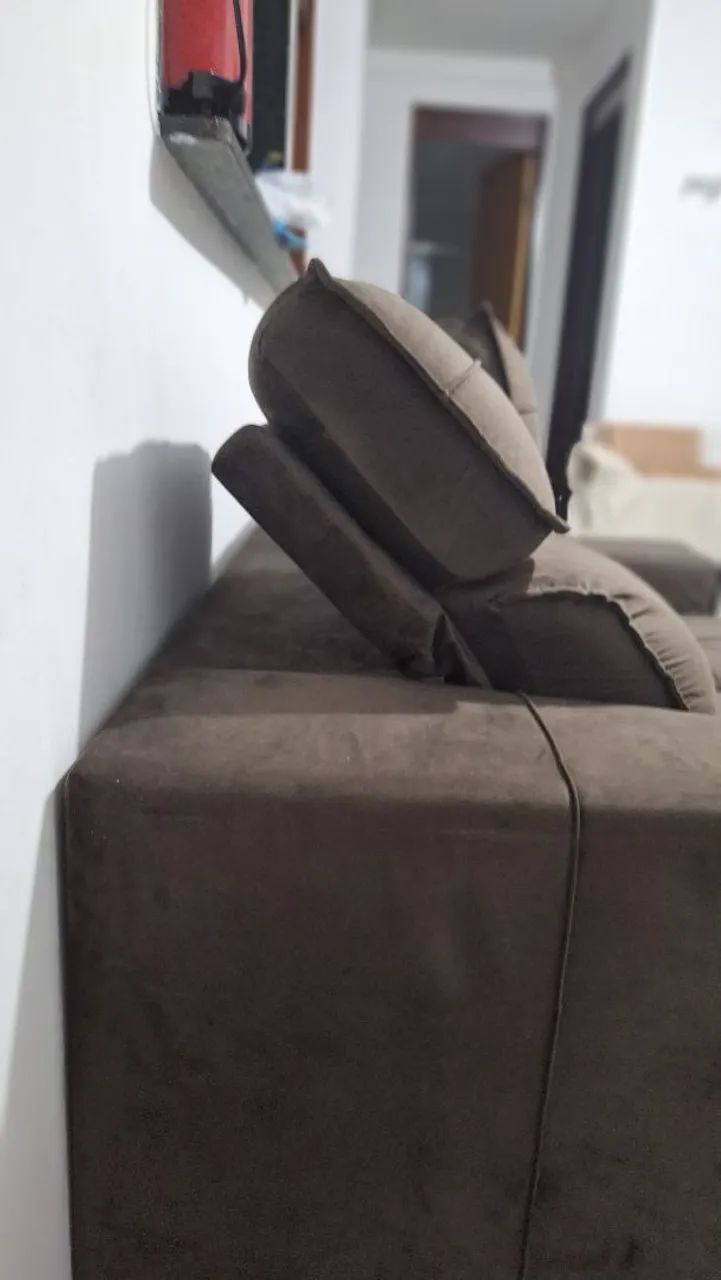 Sofá Retrátil e Reclinável 2 Lugares - Foto 4