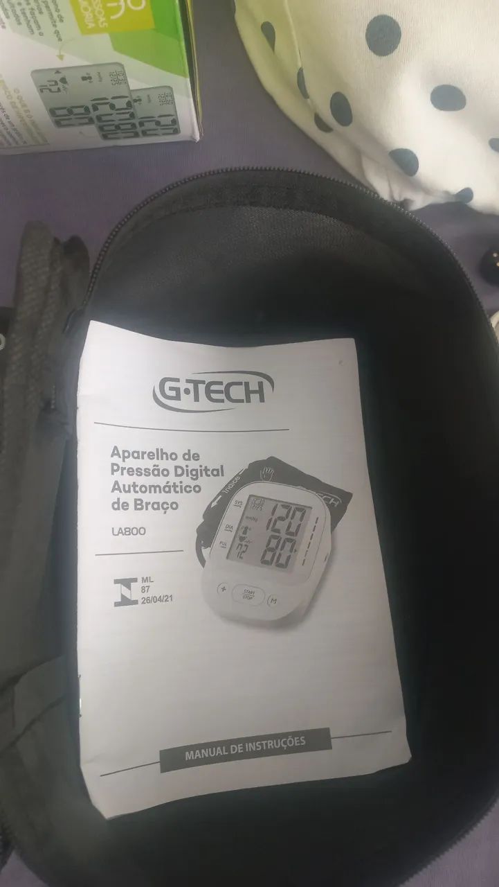 APARELHO MEDIDOR DE PRESSÃO GTECH LA800 - Foto 2