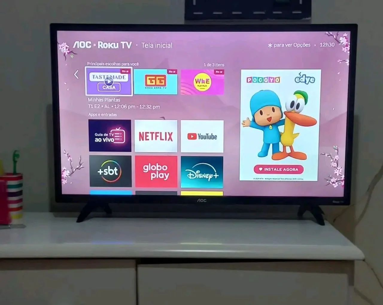 Estou vendendo uma TV SMART 32 polegadas em perfeito estado  - Foto 2