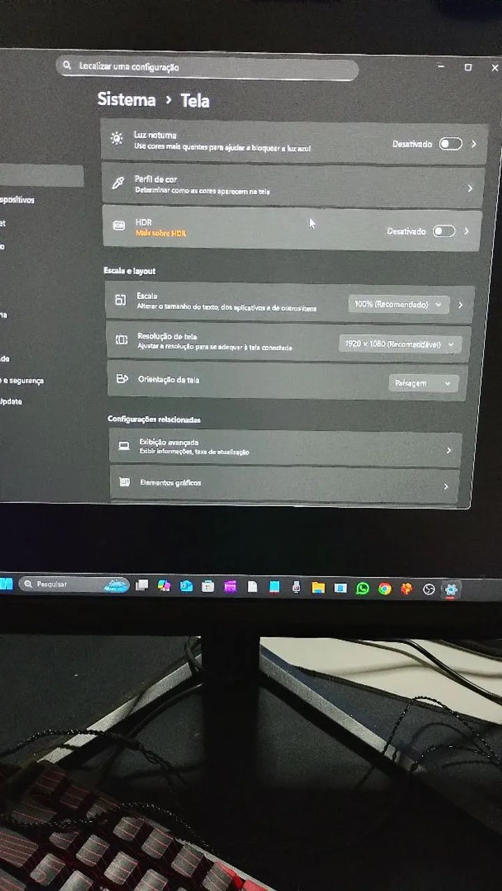 Monitor 165 hz 1 ms marca Duex 24 polegadas  - Foto 5