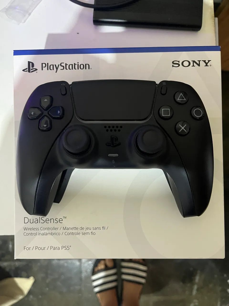 CONTROLE PS5 MIDNIGHT BLACK - Foto 3