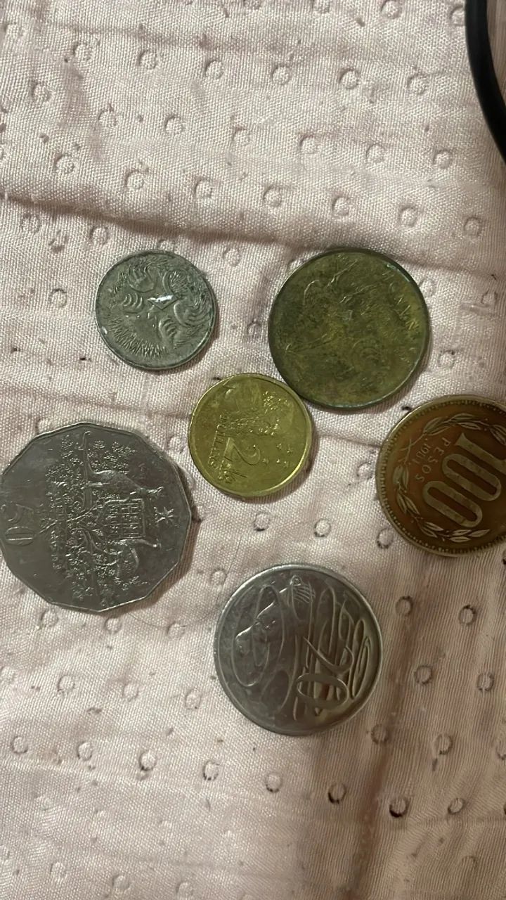 Moedas estrangeiras