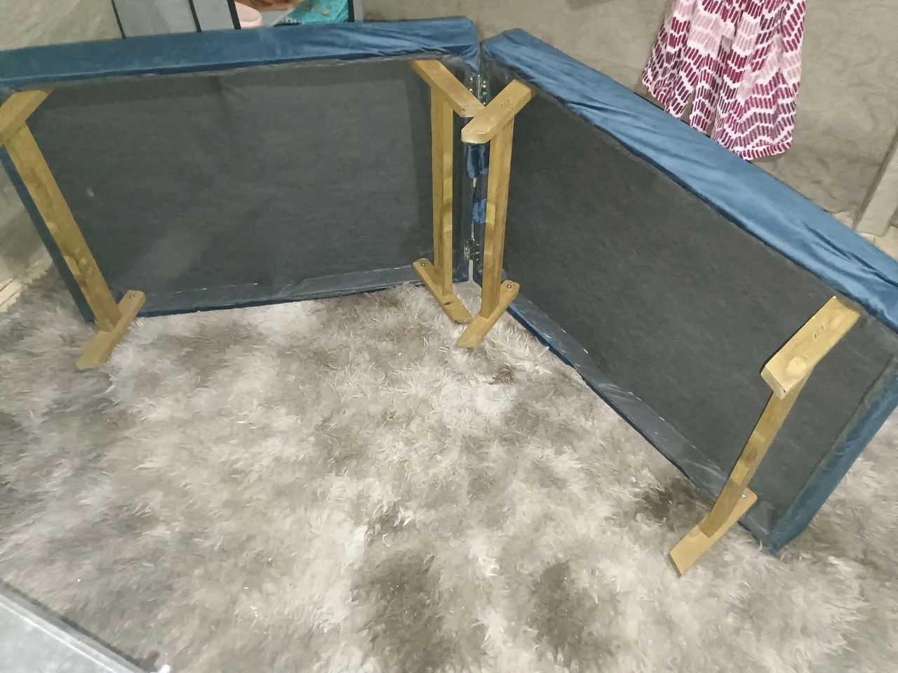 Cama portátil dobrável solteiro  - Foto 3