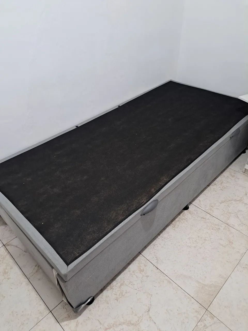 Cama solteiro baú 