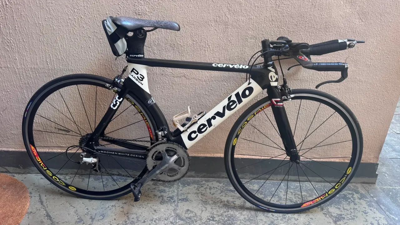 Bicicleta TT Cervelo P3 tam 56 ano 2012