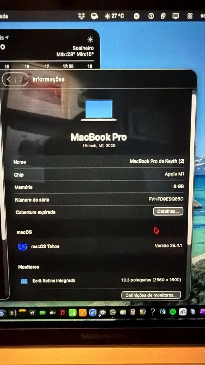Vendo MacBook Pro 13,3? M1 - 2020 - Foto 4