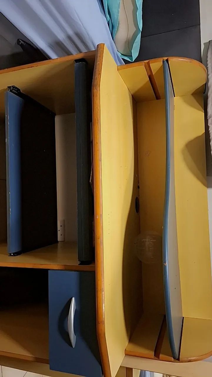 Mesa de escritório (APENAS RETIRADA, NÃO REALIZO ENVIO) - Foto 4