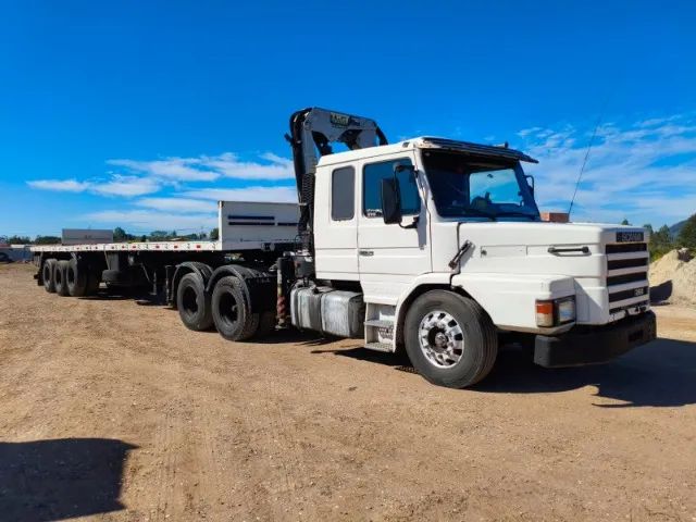 Scania 113 com munck TKA 30700T - Foto 4