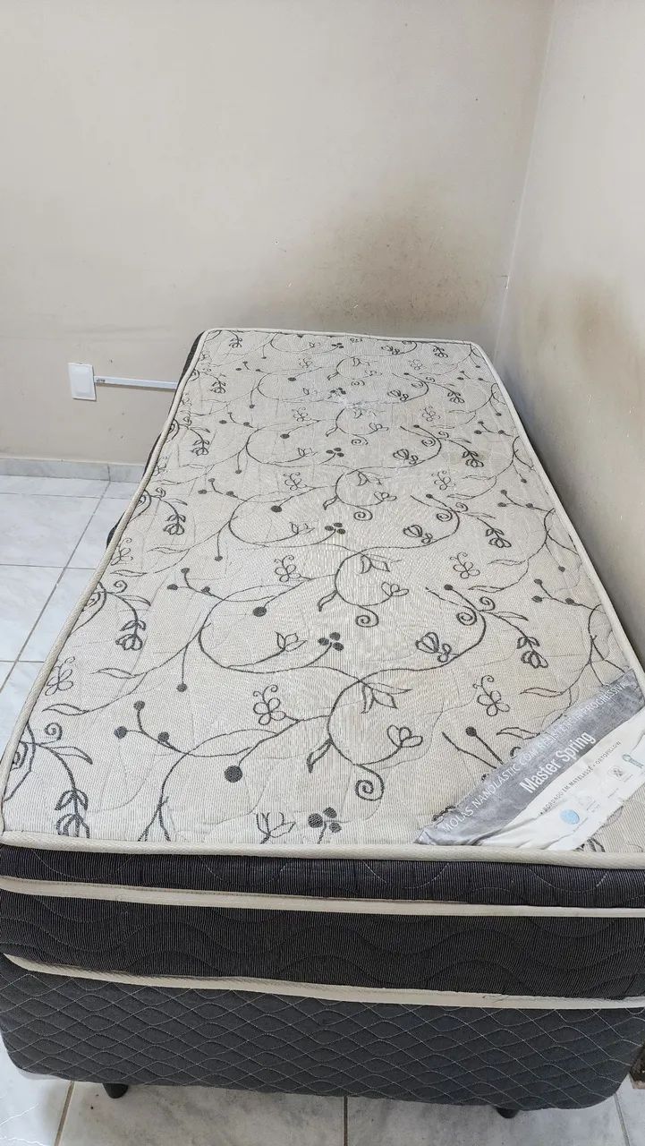 Cama box com auxiliar coxao molas  - Foto 2