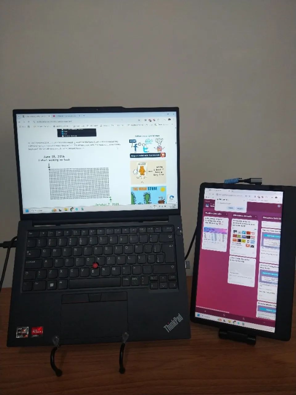 Monitor portátil para notebook  - Foto 4