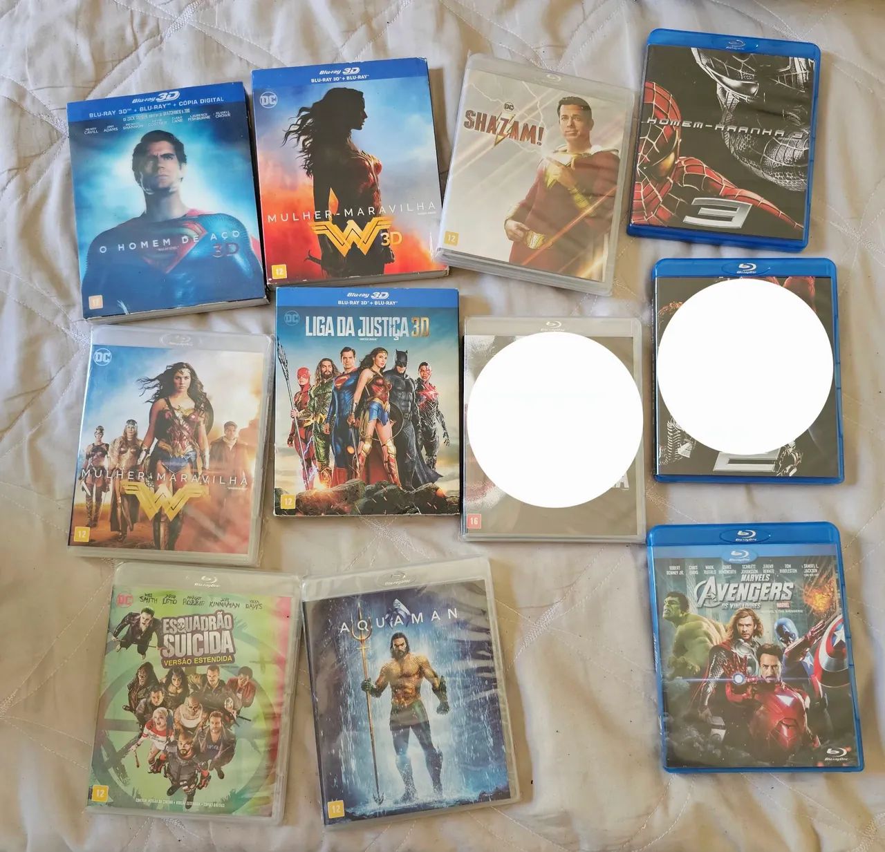 Blu ray super heróis Marvel e DC - Foto 2