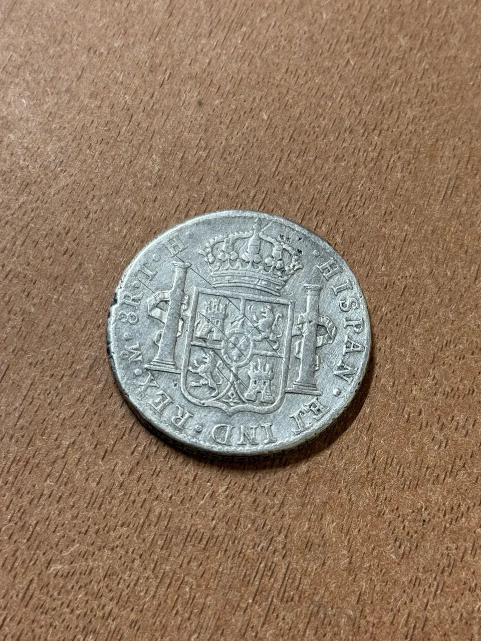 Moeda 8 reales