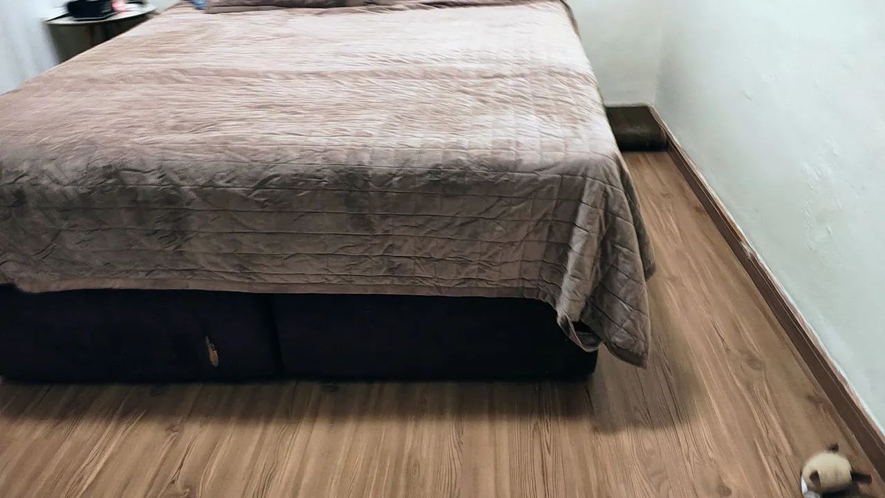 Cama Box Baú Queen + Colchão Ortopédico Orthocrin Ouro Plus - Foto 3
