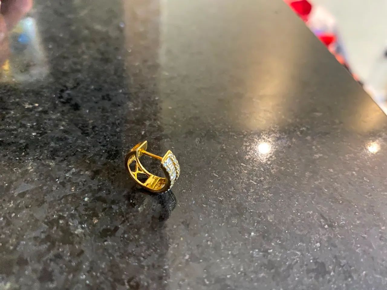 Argola de ouro 18k! - Foto 3