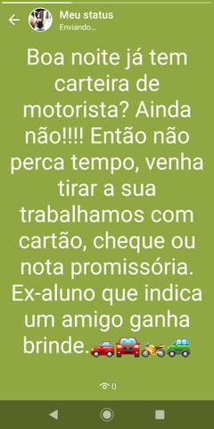 Carteira de Motorista por R$999.00 não incluído a taxa detran