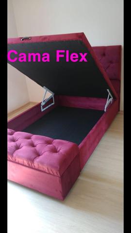 Camas casal baú >>><<<direto fábrica - Foto 2