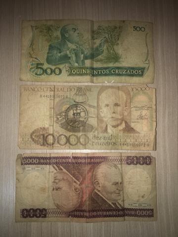 Cédulas e moedas antigas (Cruzeiro e cruzado) - Foto 3