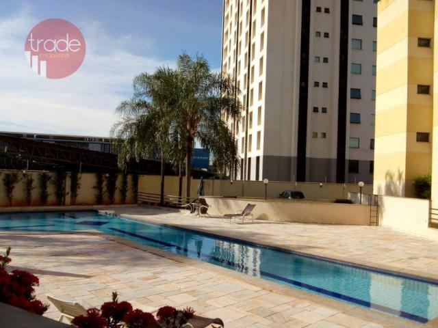 Apartamento com 1 dormitório para alugar, 37 m² por r$ 1.100/mês - nova aliança - ribeirão