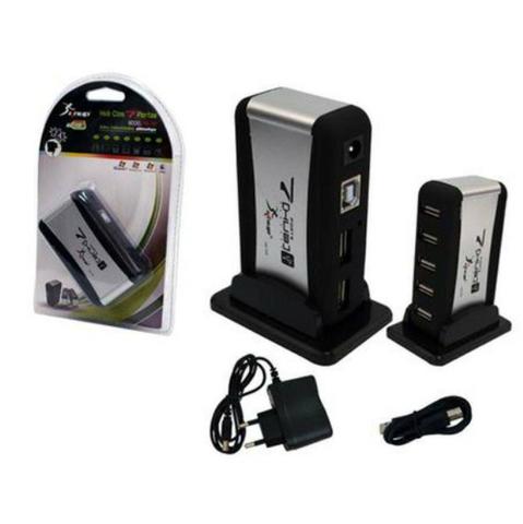 Super Hub Usb 2.0 em Torre Com 7 Portas Com Fonte De Alimentação 5v - Foto 3
