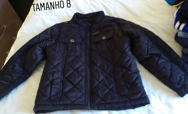 Jaqueta e camisa social infantil menino TAM 7/8. Preço acessível