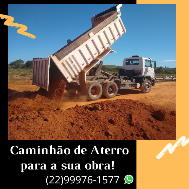 Aterro, Areia, Cascalho, Saibro, Brita, Areola - Foto 3