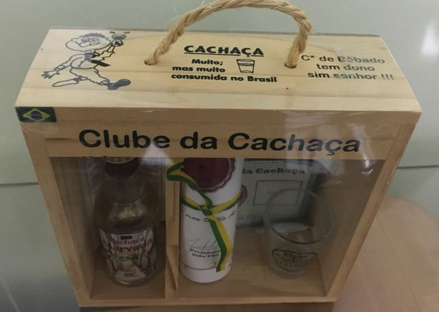 Kit Clube Da Cachaça Decoração E Presente 50ml miniatura - Foto 4