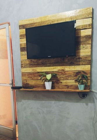 Painel de pallets