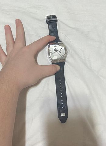 puma take pole position watch stainless steel 805