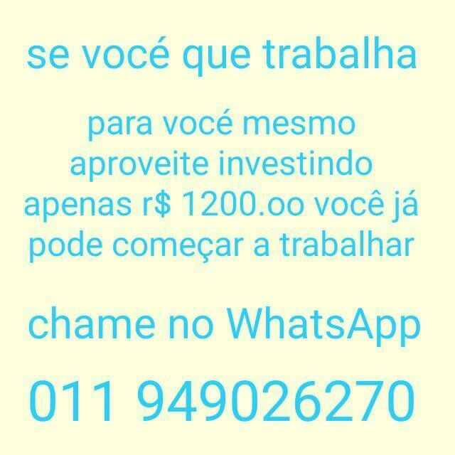 Precisa se de sócio com r$ 1200 de capital p colocar loja de móveis usado
