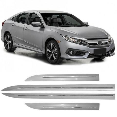 Frisos Protetores Honda Civic G10 Modelo Original P/ as Portas - Cor do Carro