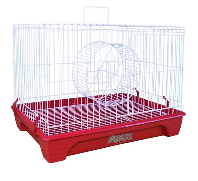 Gaiola para Porquinho da Índia com rodinhas