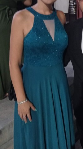 Lindo vestido verde - Foto 4