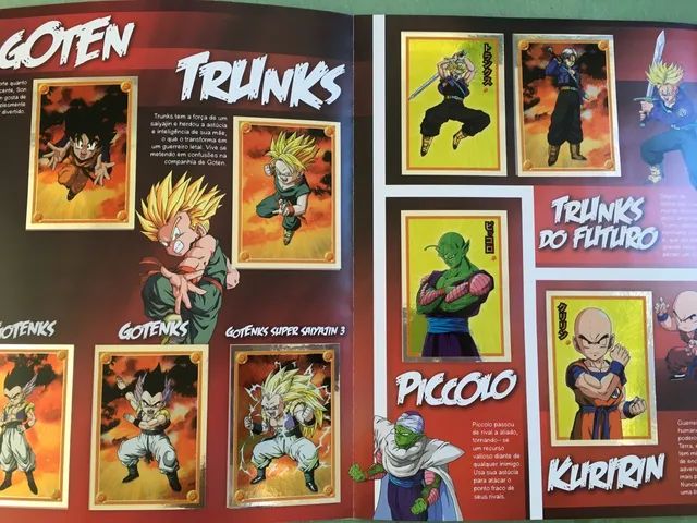 Panini lança álbum de figurinhas com saga completa de Dragon Ball