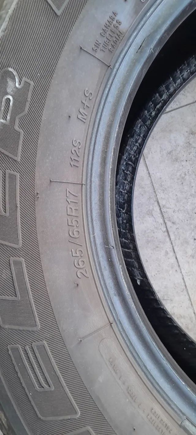 Pneus 265/65 R17 Hilux S10 Ranger - Foto 4
