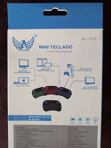 Mini Teclado Sem Fio