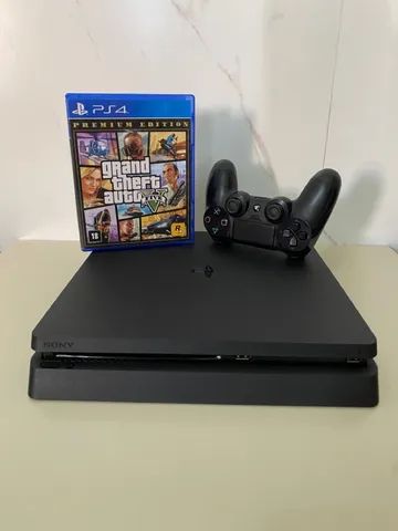 PlayStation 4 slim na caixa+2 controles especiais+jogos em 12X - Videogames  - Taguatinga Sul (Taguatinga), Brasília 1256076022