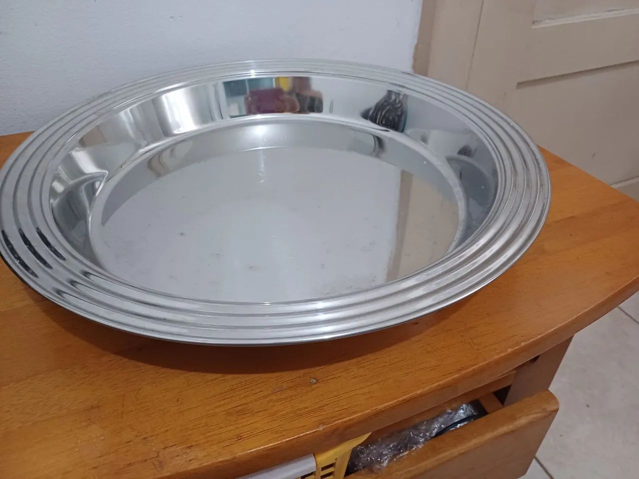 Bandeja de Metal Cromada - Foto 2