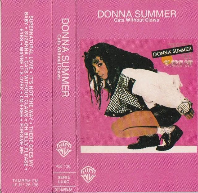 Donna Summer - Cats Without Claws (Cassette, Album, , Brasil