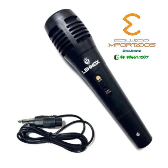 Microfone Profissional Com Fio Lehmox LEY-2170 - Foto 5