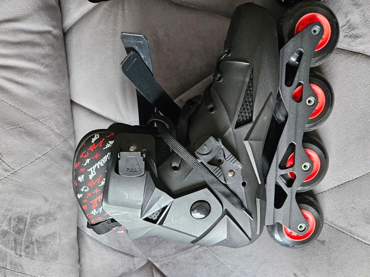 Patins Traxart Revolt Black preto - Foto 3